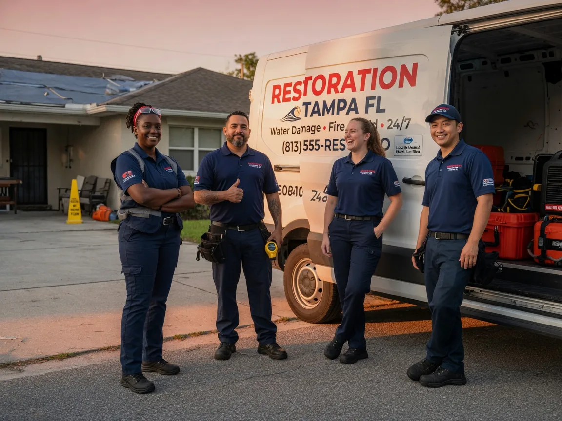 Water Damage Restoration company in Tuppers Plains, OH