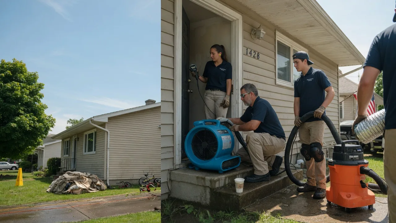 Water Damage Restoration in Tuppers Plains, OH near me
